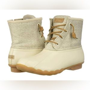 Women's Saltwater Wool Embossed Duck Boot with Thinsulate